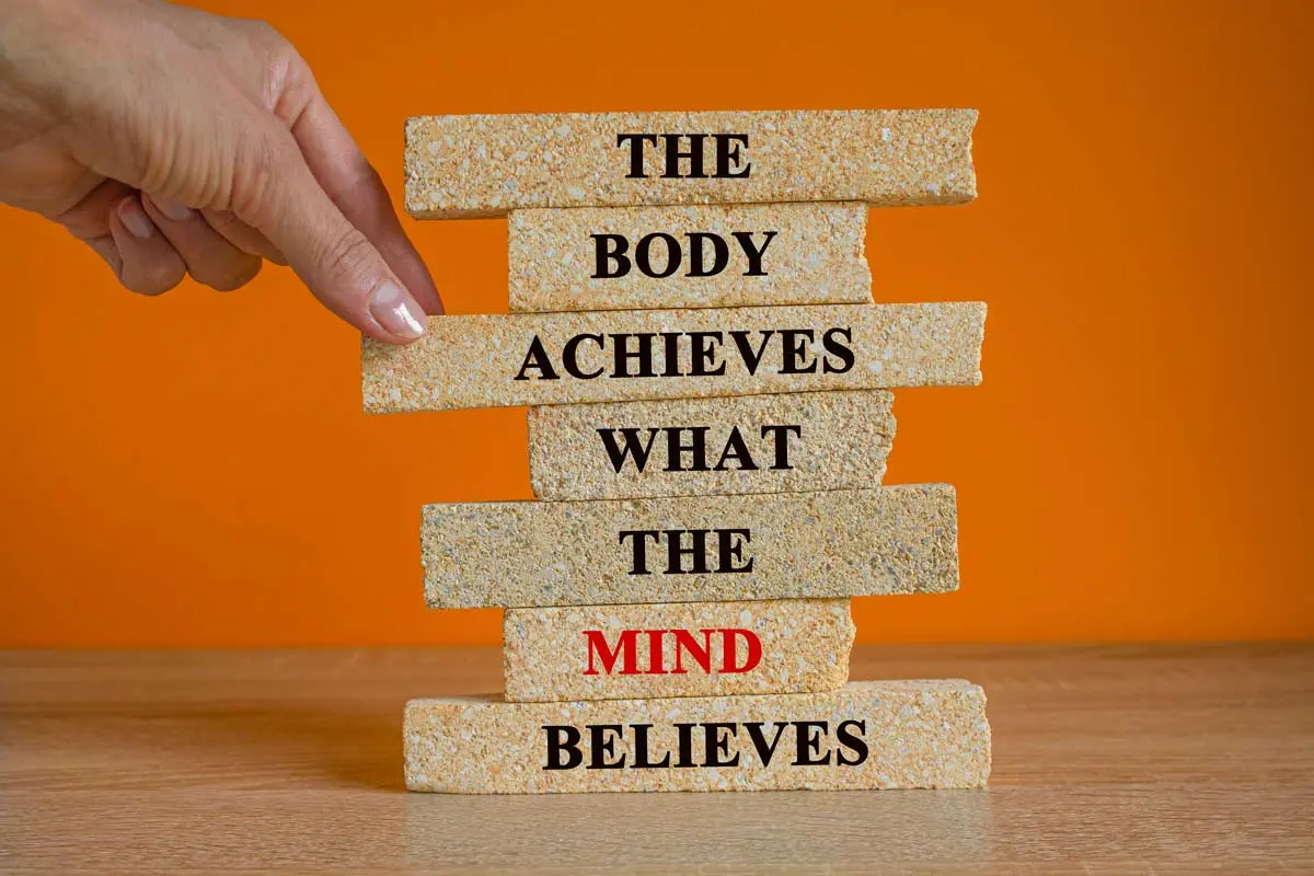 Stack of blocks with the quote