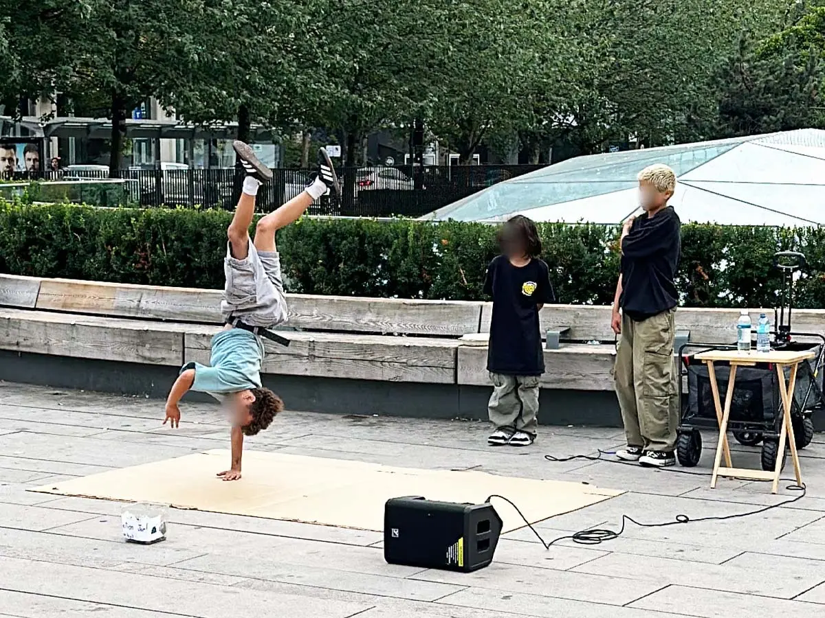Robson Square Vancouver (Salsa Dance, Skating, & More)