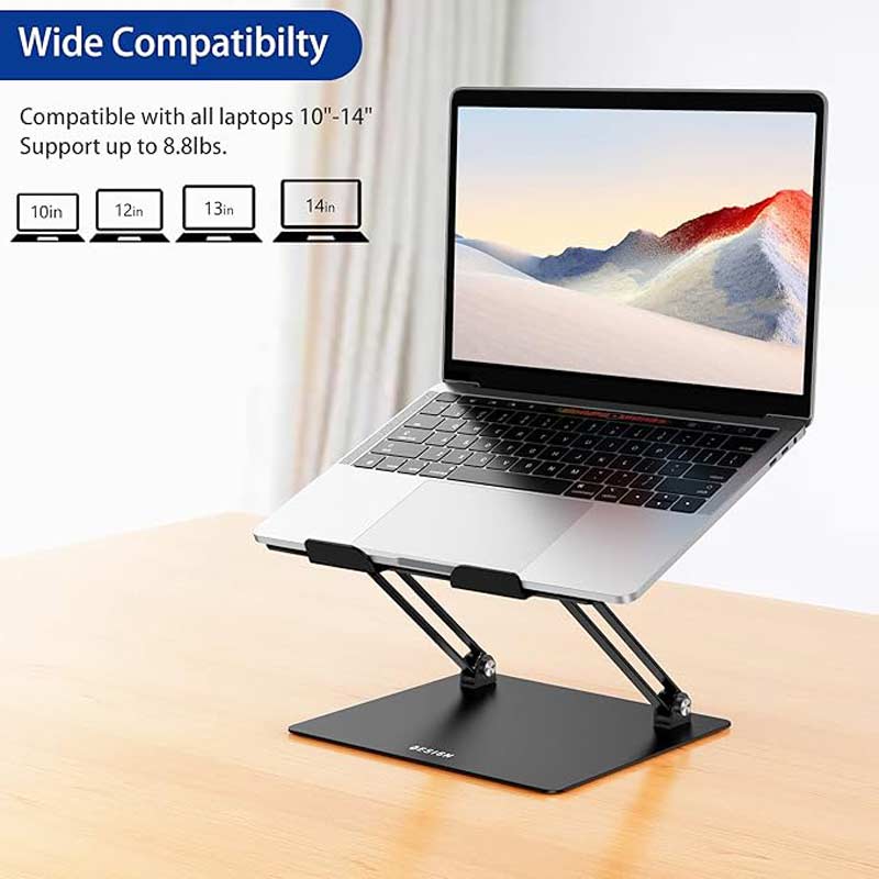 Wide Compatibility Laptop Stand (10"–14").