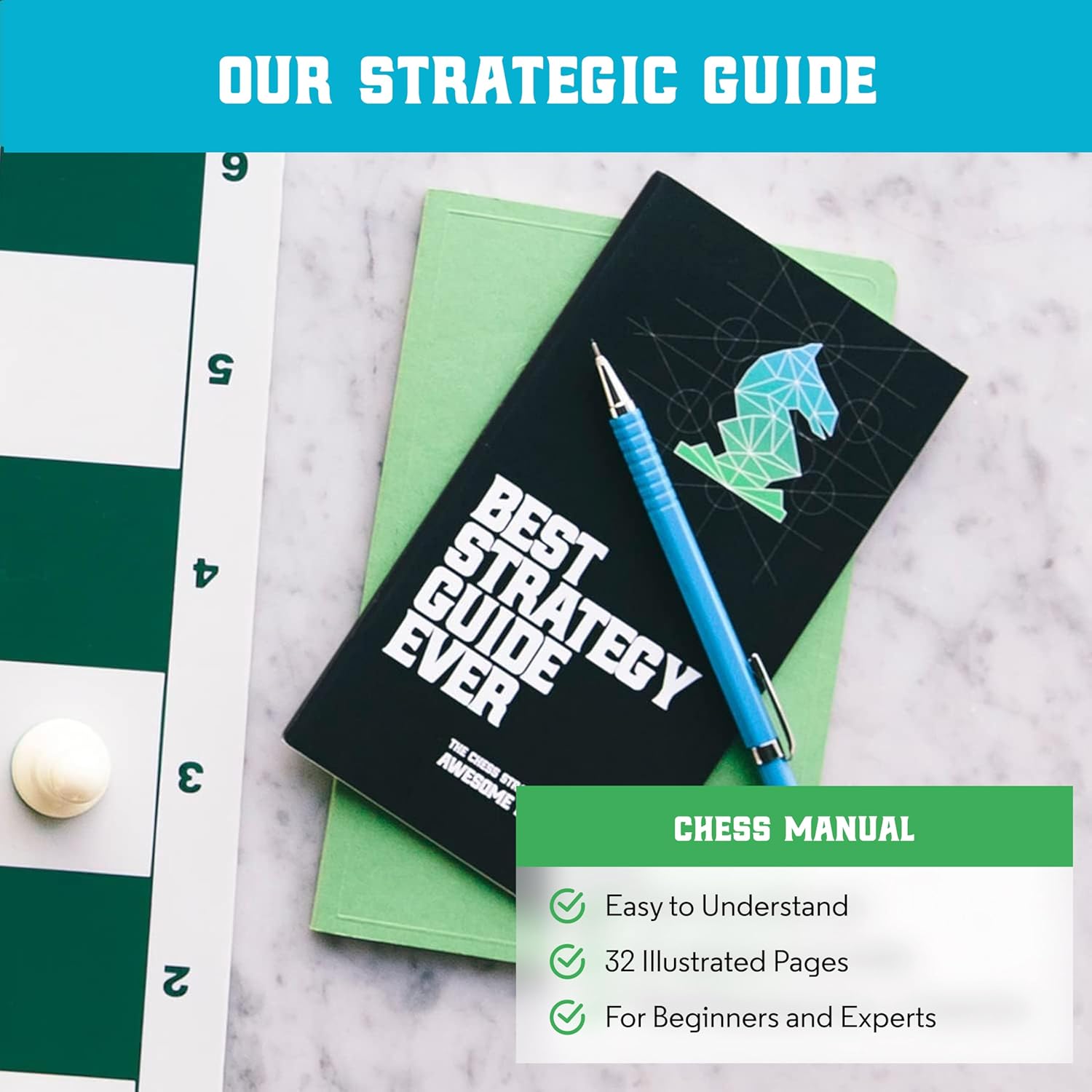 32-Page Illustrated Strategy Guide for All Levels.