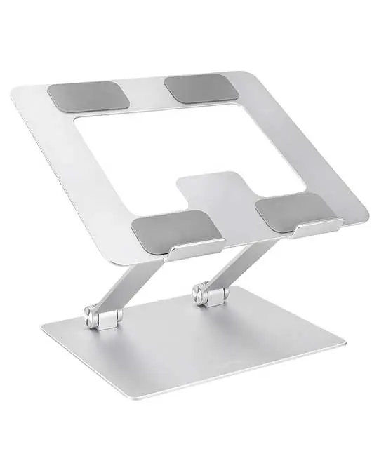 Amazon Basics Ergonomic and Foldable Laptop Stand for Desk