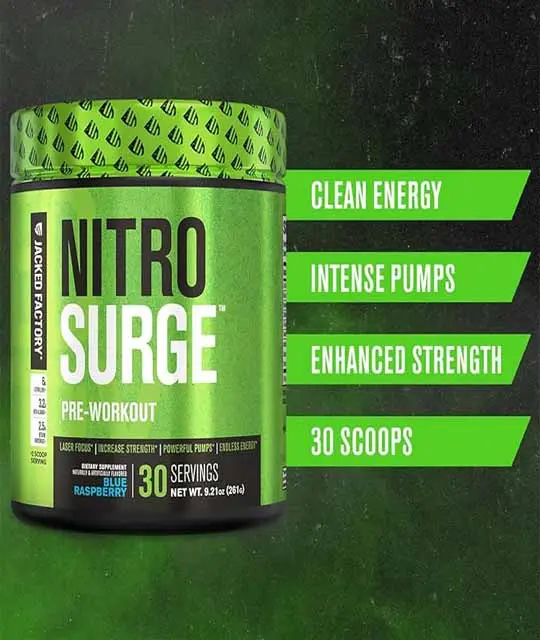 NITROSURGE Pre Workout: Boost Your Energy &amp; Performance