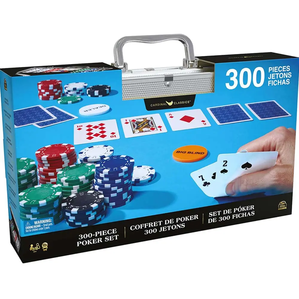 Cardinal Classics 300-Piece Poker Set with Carrying Case